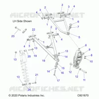 FRONT WISHBONES
