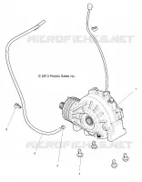DRIVE TRAIN, FRONT GEARCASE MOUNTING