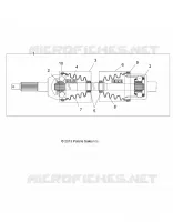 DRIVE TRAIN, REAR DRIVE SHAFT, 1333335