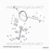 STEERING, HANDLEBAR MOUNTING