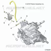 DRIVE TRAIN, MAIN GEARCASE MOUNTING
