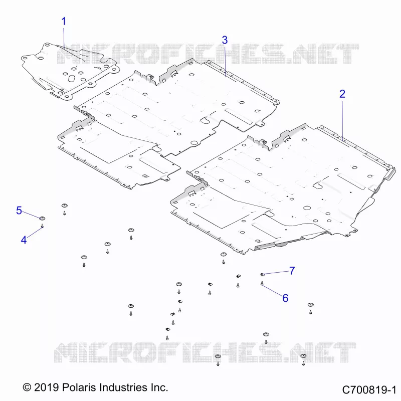 CHASSIS, SKID PLATES
