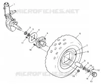 FRONT WHEEL TRAIL BOSS W97AA25C (4940574057B005)