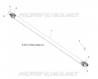 DRIVE TRAIN, FRONT PROP SHAFT