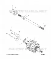 DRIVE TRAIN, JACKSHAFT AND DRIVESHAFT