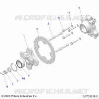 SUSPENSION, REAR CARRIER