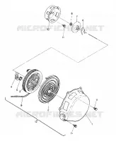 RECOIL STARTER STAR AND STARTRAK (4916811681040A)