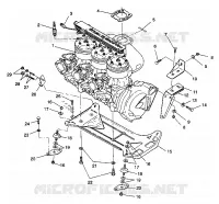 ENGINE MOUNTING SL 750 / B934070 (4924752475011A)