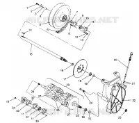 DRIVE TRAIN ASSEMBLY XLT SPECIAL (XTRA) 0946767 (4927112711018A)