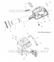 ENGINE, AIR INTAKE