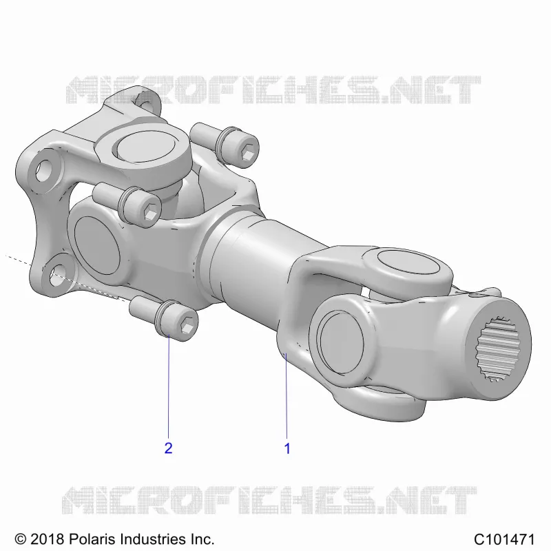 DRIVE TRAIN, PROP REAR SHAFT