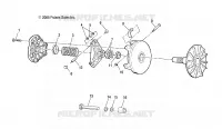 DRIVE CLUTCH AND MOUNTING