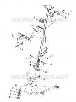 STEERING POST   ASSEMBLY 4X4 250 W938127 (4924042404017A)