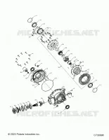 DRIVE TRAIN, REAR GEARCASE INTERNALS