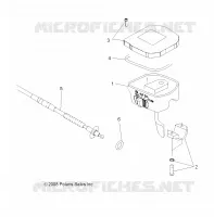 STEERING, CONTROLS, THROTTLE   ASM. AND CABLE