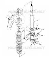 STRUT ASSEMBLY SPORT 400L W948540 (4927232723B001)