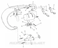 EXHAUST SYSTEM 440 XCR SP 0961760 (4931583158C002)