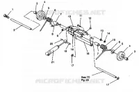 REAR TORQUE ARM LITE 0943433,STARLITE 0943427 AND  LITE DELUXE 094 (4924992499022A)