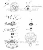 ENGINE, COOLING SYSTEM AND WATER PUMP