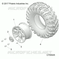 WHEELS, FRONT