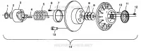 DRIVEN CLUTCH WIDETRAK LX 0982065 AND EUROPEAN WIDETRAK LX E982065 (4943884388C001)