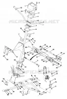 STEERING ASSEMBLY UPDATED 5/90 (4917731773015A)