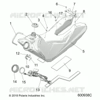 FUEL SYSTEM, FUEL TANK ASM.