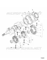ENGINE, MAIN BEARING CASE