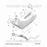 FUEL SYSTEM, FUEL TANK ASM.