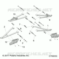 FRONT SUSPENSION CONTROL ARMS