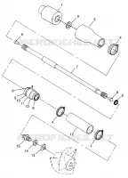 DRIVE SYSTEM SL 700 B974071, INTL. SL 700 I974071, SL 700 DELUXE B974072 AN (4940874087B004)
