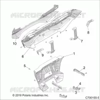 REAR BODYWORK BUMPER