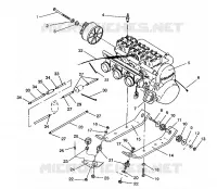 ENGINE MOUNTING RXL/0930768 AND RXL SKS/0930568 (4922992299025A)