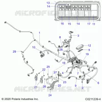 ELECTRICAL, MAIN WIRE HARNESS