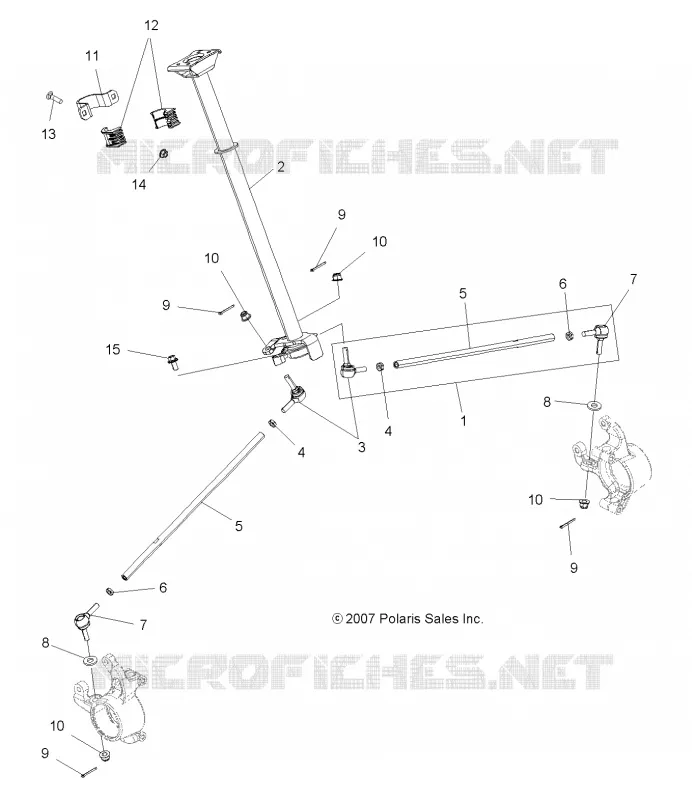 STEERING POST   ASM.