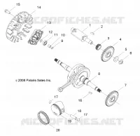 ENGINE, CRANKSHAFT AND PISTON