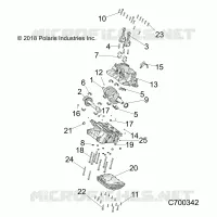 ENGINE, CRANKCASE AND CRANKSHAFT