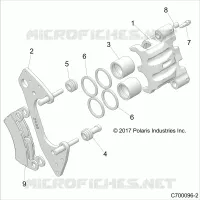 FRONT BRAKE CALIPER