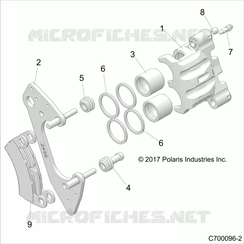 FRONT BRAKE CALIPER