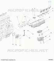 INTAKE MANIFOLD AND FUEL RAIL