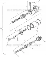 STARTING MOTOR MAGNUM 4X4 W968144 AND SWEDISH MAGNUM 4X4 S968144 (4936053605D011)