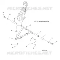 SUSPENSION, A-ARM AND STRUT MOUNTING