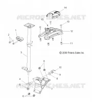 ADJUSTABLE STEERING POST  