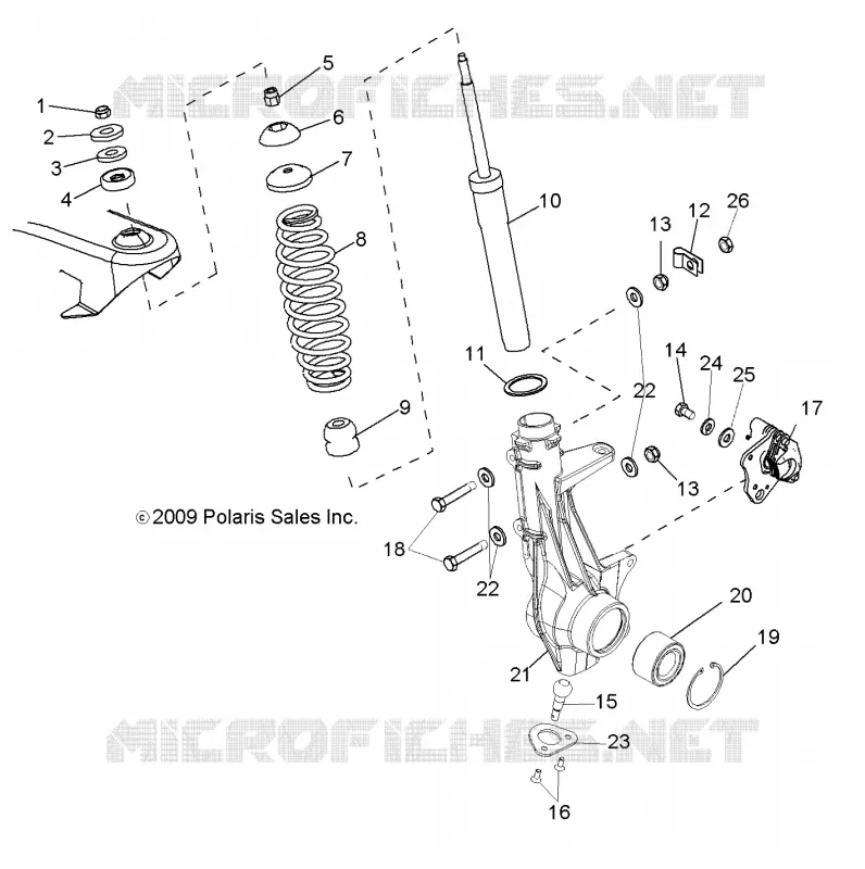 FRONT SUSPENSION STRUT