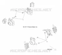 BARKE CALIPER MOUNTING