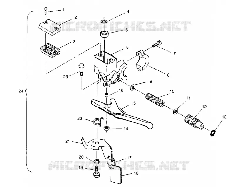 MASTER CYLINDER RXL 0966768 (4932033203A014)