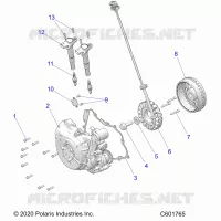 ELECTRICAL, IGNITION SYSTEM, W/STATOR COVER