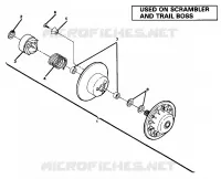 DRIVEN CLUTCH ASSEMBLY. (4911991199036A)