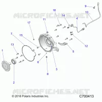 ENGINE, ADAPTER, BELLHOUSING AND CRANK SENSOR