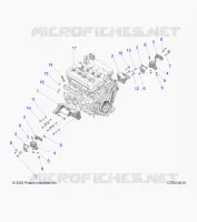 ENGINE, MOUNTING & LONG BLOCK